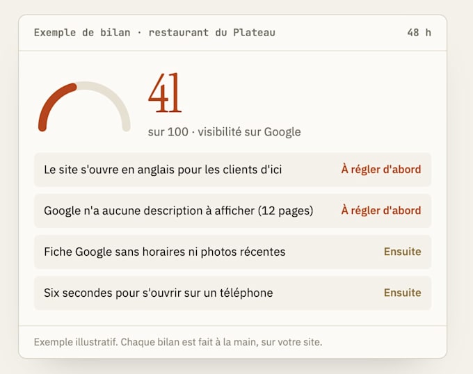 audit your local business google visibility and SEO