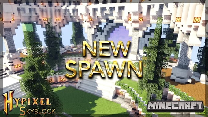 build a custom minecraft skyblock island, hub, or spawn