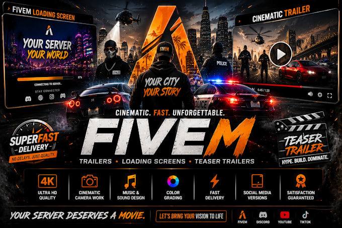 make you a fivem server trailer