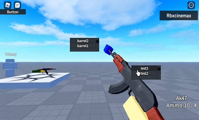 develop roblox game systems, scripts and animations