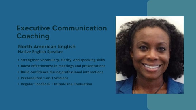 coach international professionals in executive communication