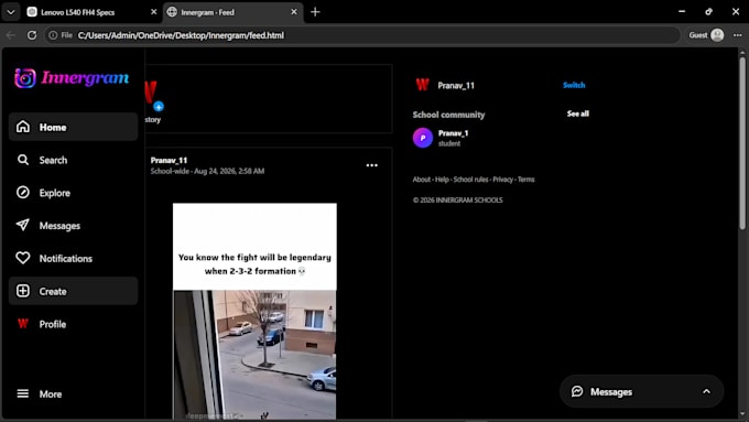 create clean ready to use website as you request