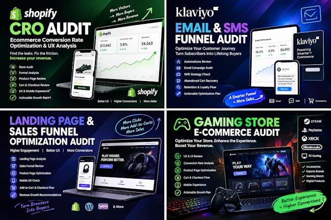 do shopify cro audit ecommerce conversion rate