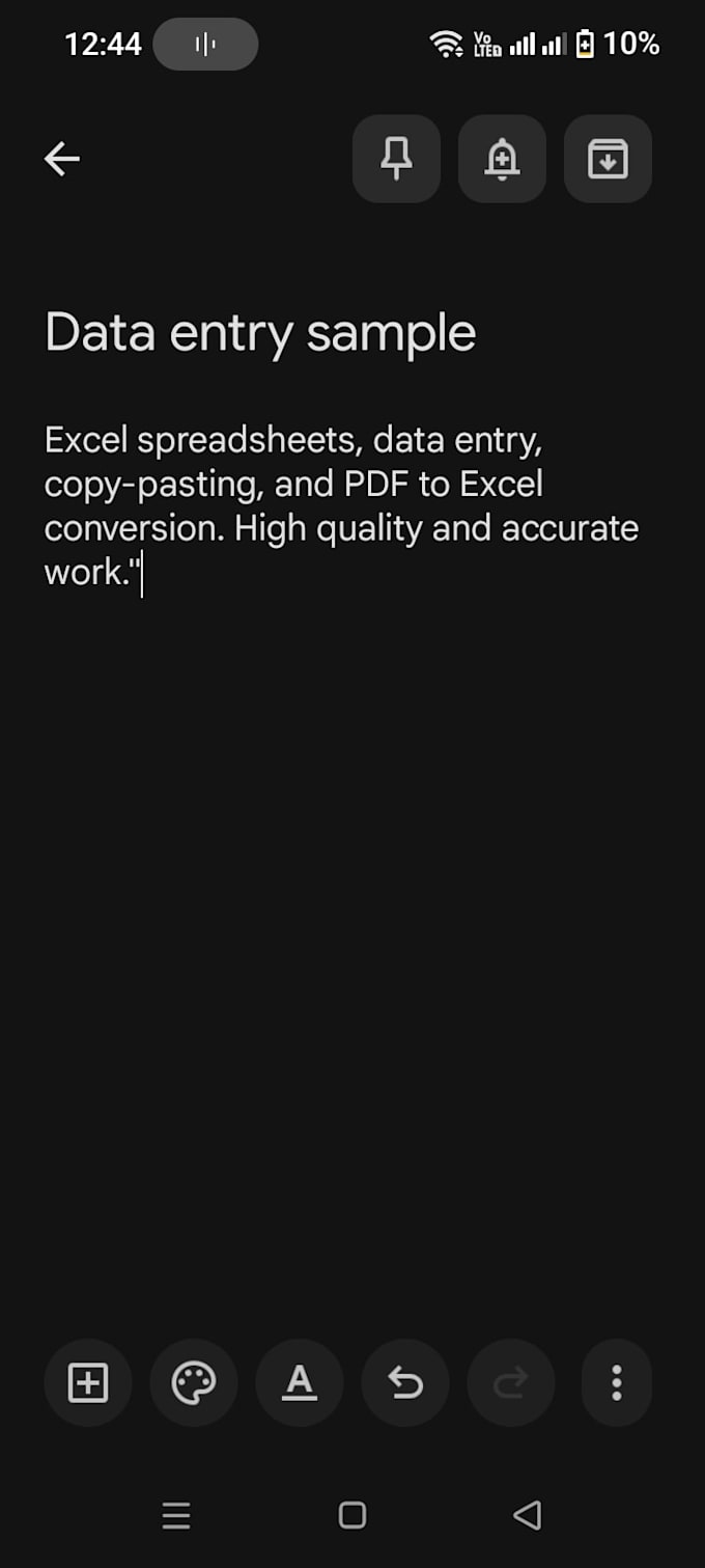 expert data entry operator and professional typest