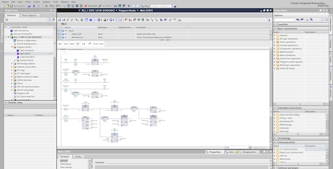 write a custom siemens tia portal program for you