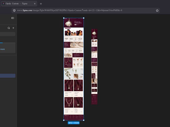 design a premium, elegant website like opula