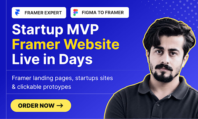 build a framer website for your saas or ai startup mvp