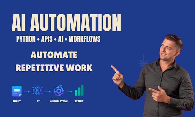 build ai automation workflows with python, apis and ai