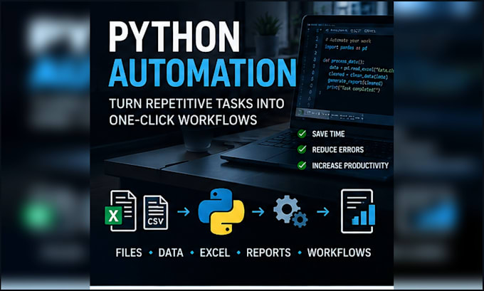 build a python script to automate your repetitive tasks