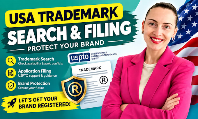 do usa trademark search and trademark application filing