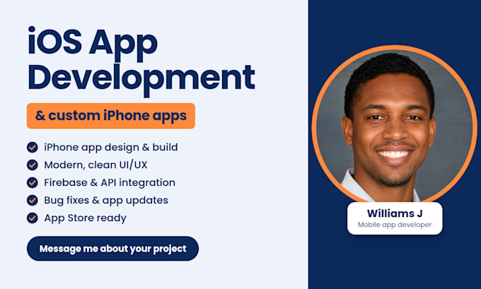 develop your ios app iphone app, and ios mobile application