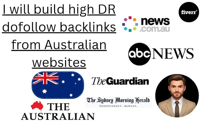 build high DR dofollow backlinks from australian websites