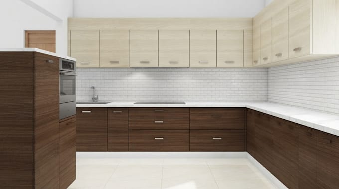design custom closet cabinet in mozaik
