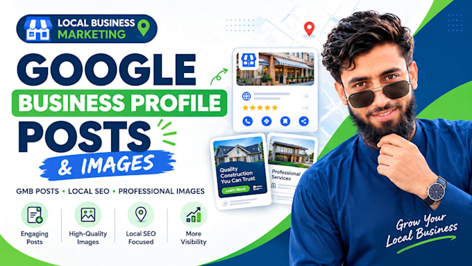 create google business profile posts and images for your local business