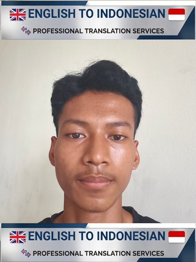 translate english to indonesian professionally