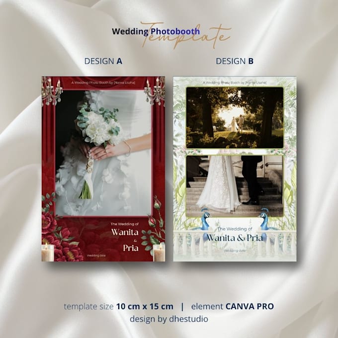 design professional canva photo booth template