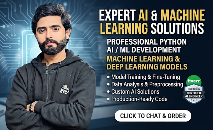 do python ai ml development, machine learning and deep learning models