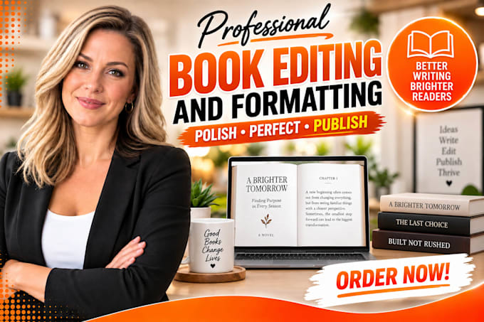 develop book editing, proofreading beta reading and book formatting your ebook