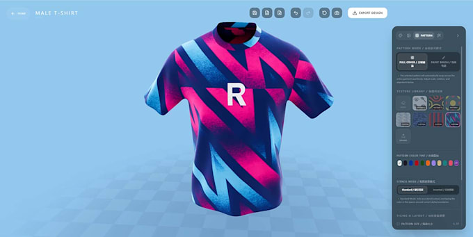 build a jersey configurator website