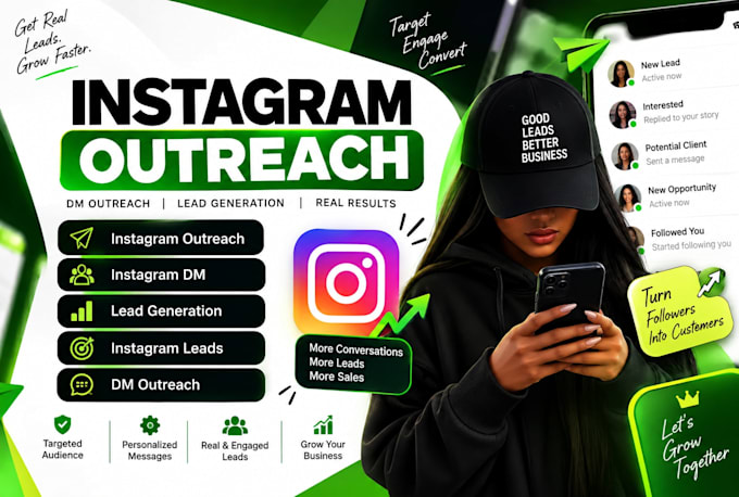 do targeted instagram dm outreach and lead generation