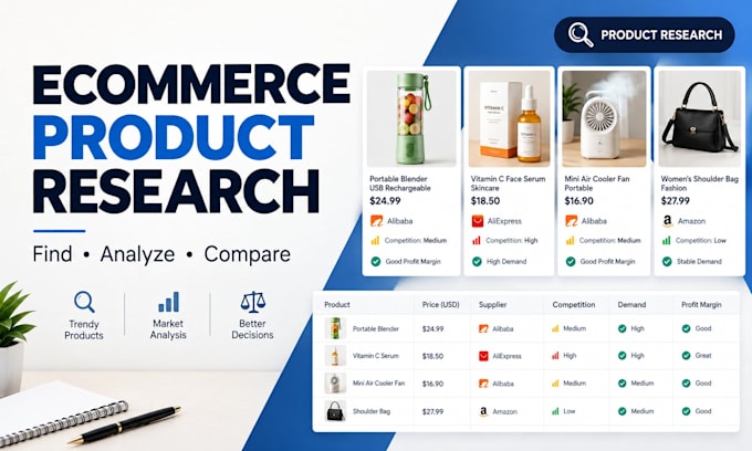 research ecommerce products for profitable product opportunities