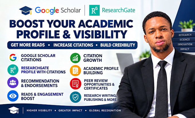 increase, backdate google scholar citations using researchgate and journals