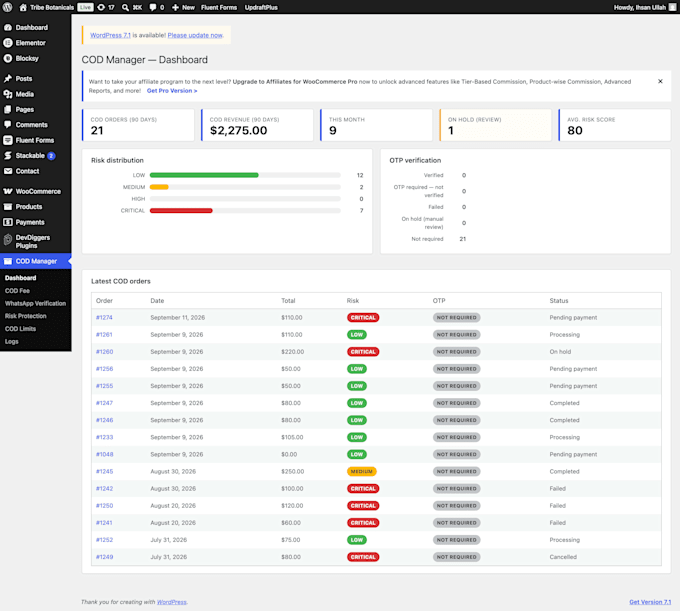 build custom wordpress plugin or woocommerce plugin