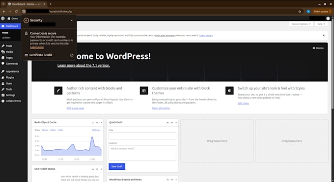 set up fast and secure wordpress hosting on AWS