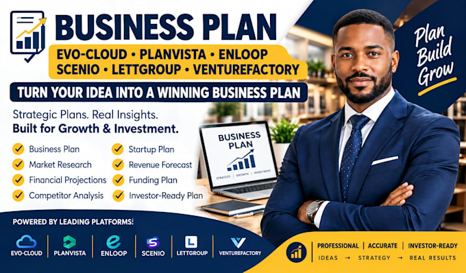 create business plan evo cloud planvista enloop scenio lettgroup venturefactory