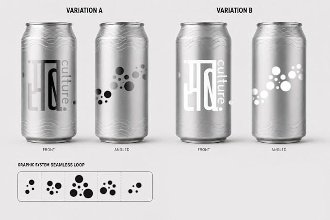 create brand identities and packagings