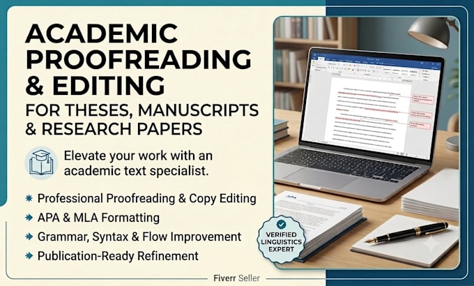 proofread, edit and format your document