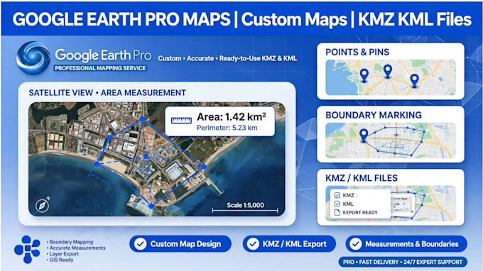 create custom maps and kmz files in google earth pro