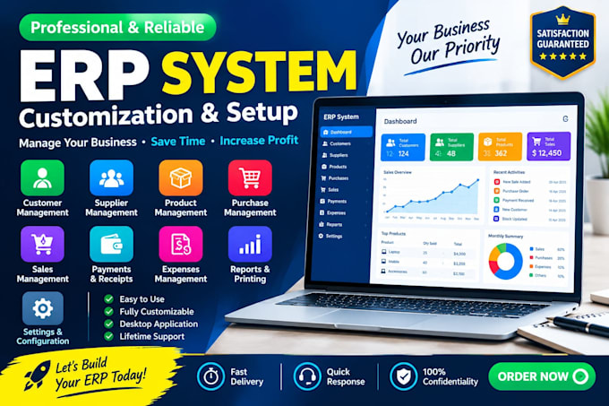create a custom erp software for your business