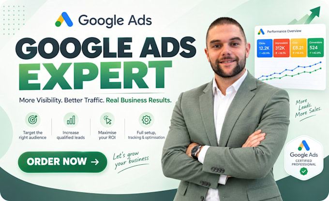 audit, set up and optimise google ads and PPC campaigns