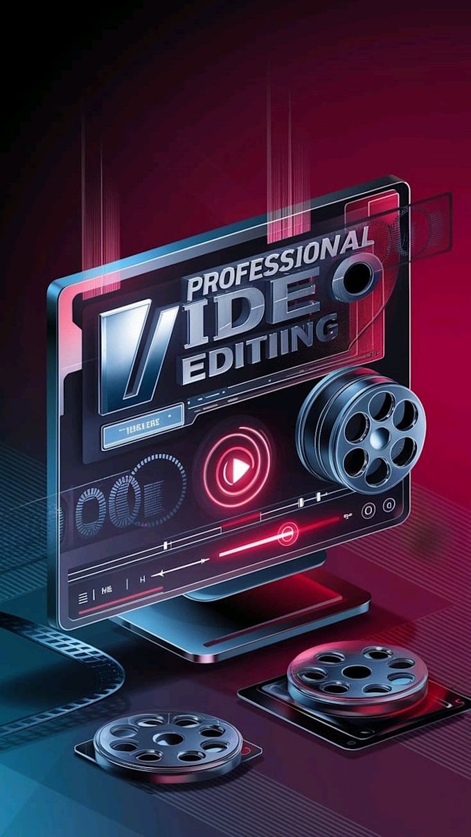 do video editing with motion graphics and subtitles