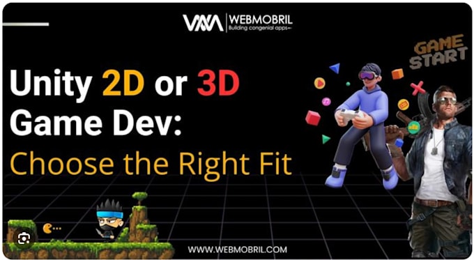do 2d, 3d mobile games unity game development for andriod ios multiplayer game