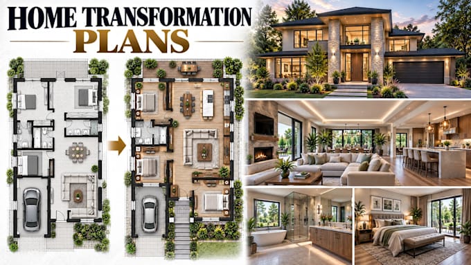 create home transformation plans with detailed remodeling 3d views