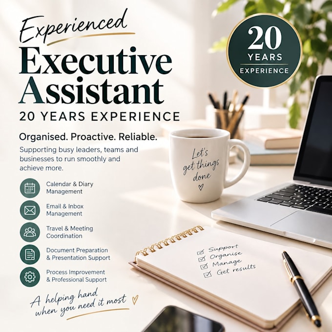provide expert virtual executive assistant support