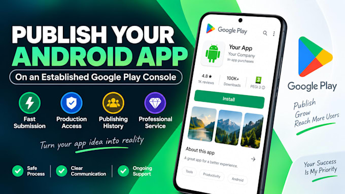 publish your android app on my old google play console
