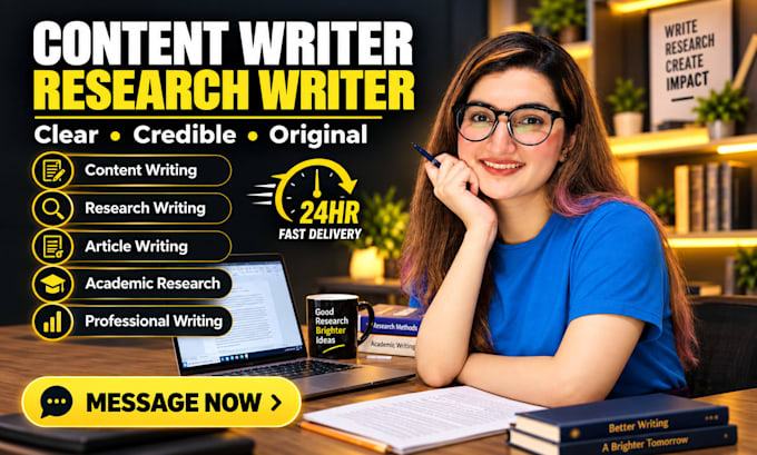 be your content writer