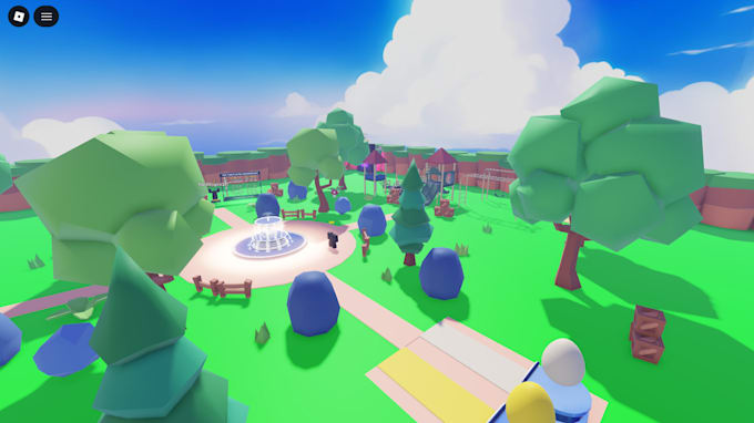 create a full roblox game with custom features and systems