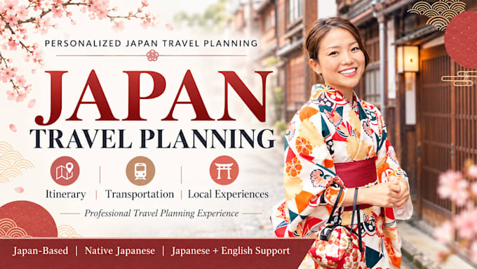 plan your japan trip with professional travel coordination