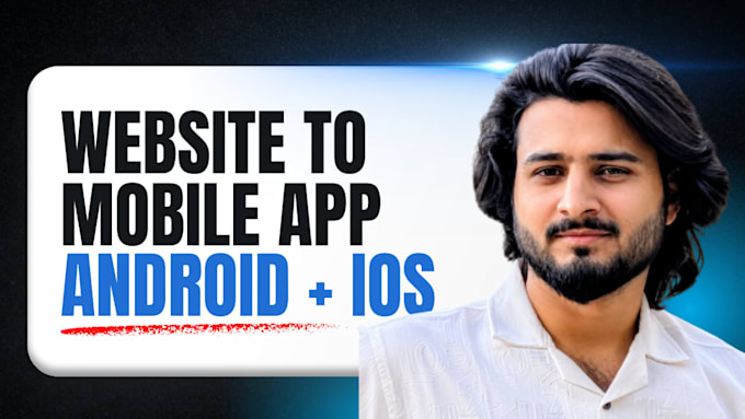 convert your website to android and ios mobile app