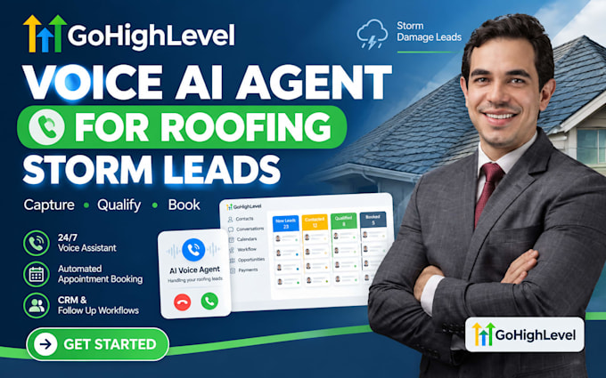deploy a gohighlevel voice ai agent for roofing storm leads