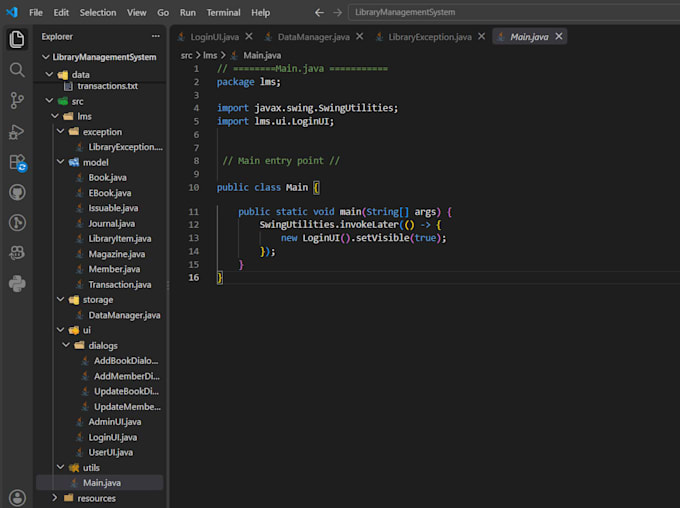 l develop java programs, java oop projects and fix java bugs