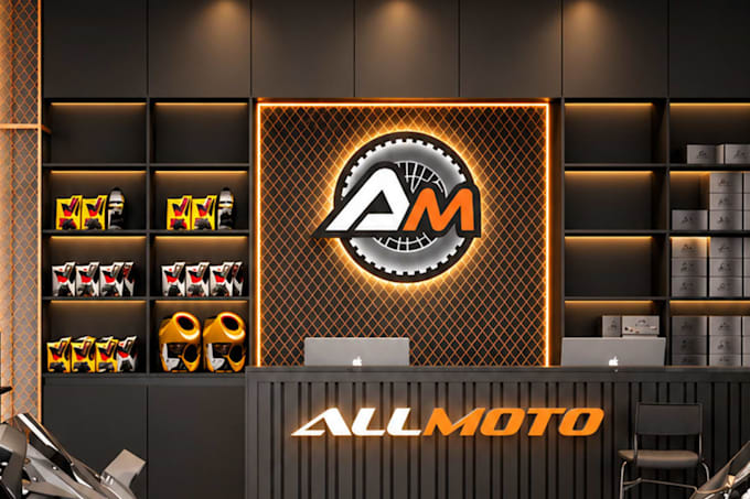 design custom signage and 3d visualization