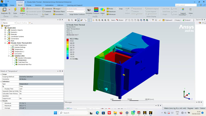 design 3d cad models and perform fea analysis in solidworks