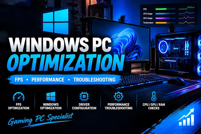 optimize your windows PC for gaming and better performance