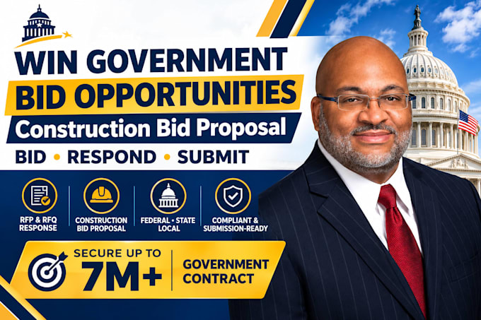 prepare construction contract bid proposal and rfp responses for contractors