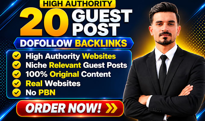 provide quality guest post backlinks